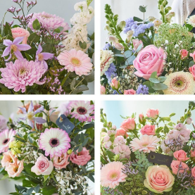 Pastel Bouquet in a Vase