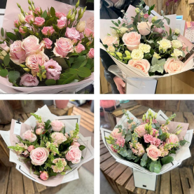 Beautifully Simple Pink Bouquet