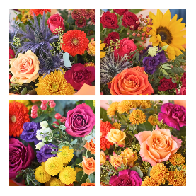 Luxury Brights Autumn Bouquet