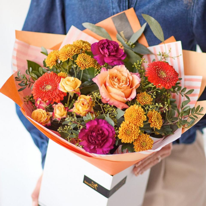 Vivid Autumn Bouquet