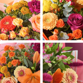 Vivid Autumn Bouquet