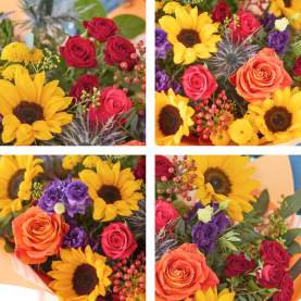 Radiant Sunflower Mix Bouquet